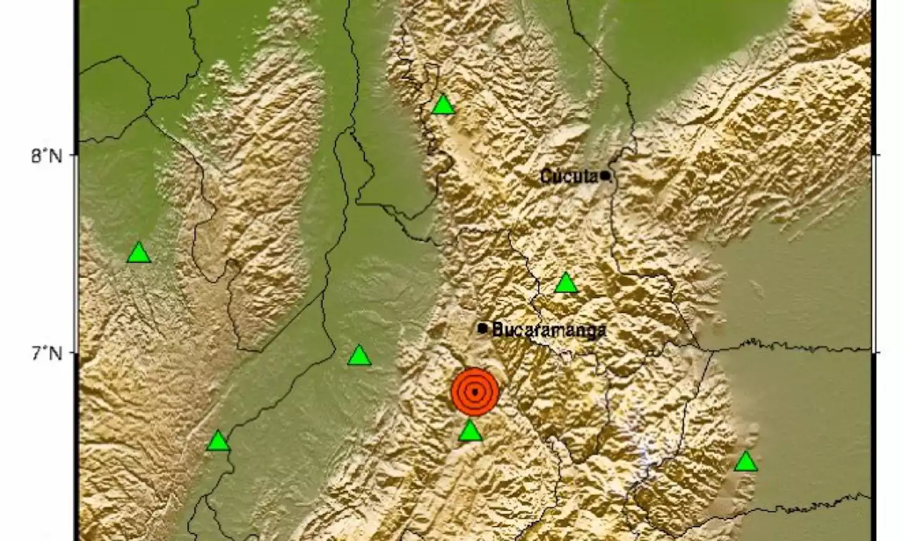 Fuerte temblor sacudió a Santander este Viernes Santo