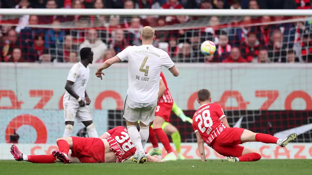 FC Bayern München gelingt Revanche gegen Freiburg: Matthijs de Ligt erzielt sehenswerten Siegteffer