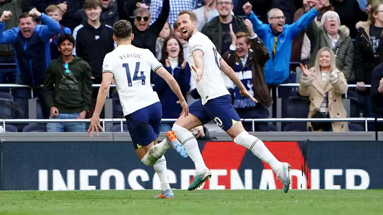 Tottenham 2-1 Brighton: Kane and VAR aid Spurs as Stellini and De Zerbi see red