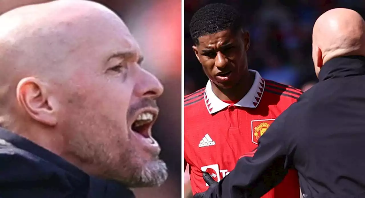 ten Hag rasar efter skada på Rashford: 'Spelschemats fel'