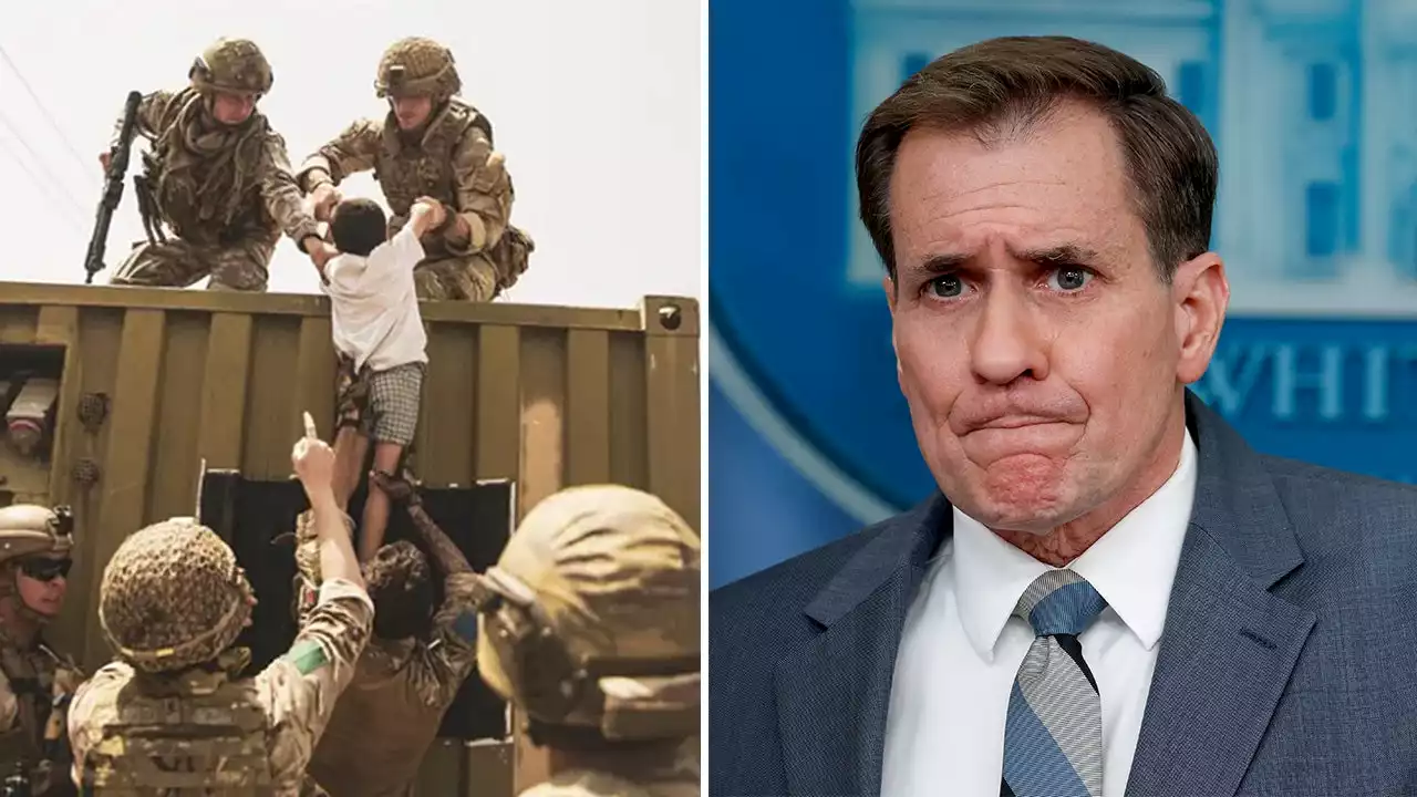 John Kirby admitted 'chaos' of deadly Afghanistan withdrawal in 2021 — but now he denies seeing 'chaos'