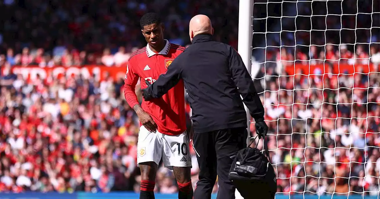 ¡Día agridulce! Manchester United derrotó a Everton, pero perdió a Rashford por lesión