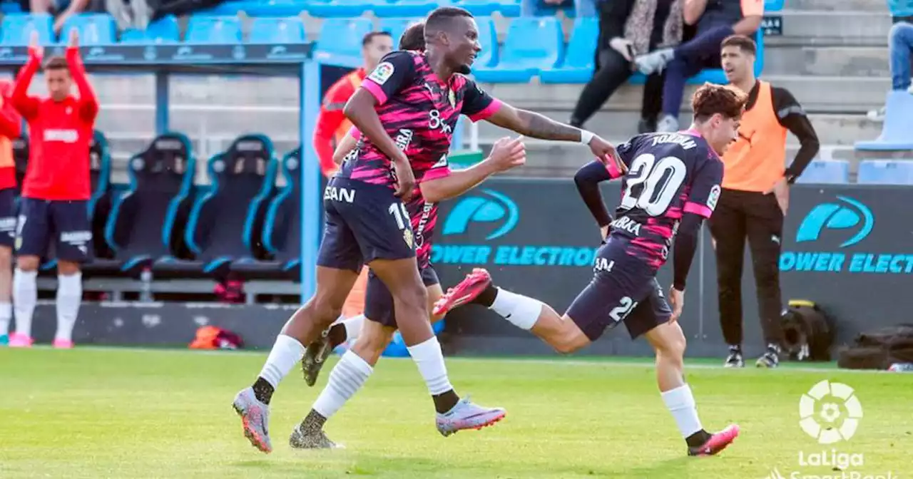 ¡Y fue un GOLAZO! Mexicano Jordan Carrillo marcó su primer tanto con el Sporting Gijón (VIDEO)