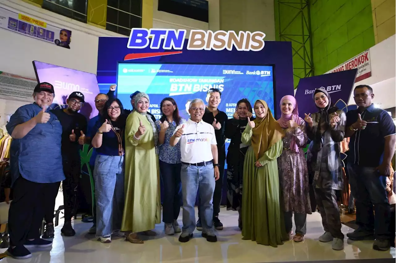 Bidik Pedagang, BTN Gelar Road Show Tabungan Bisnis di Pasar Tanah Abang