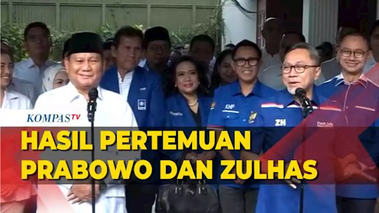 [FULL] Hasil Pertemuan Prabowo Subianto dan Zulkifli Hasan