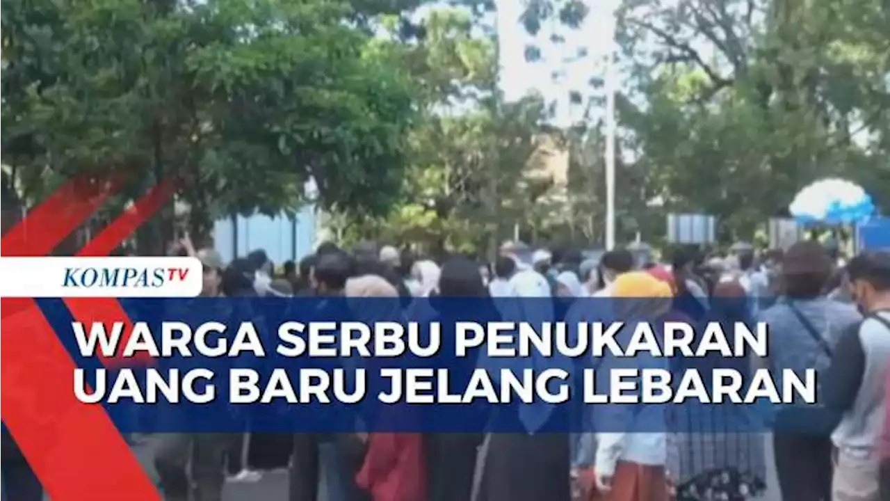 Jelang Lebaran Penukaran Uang Baru di Serbu Warga Malang