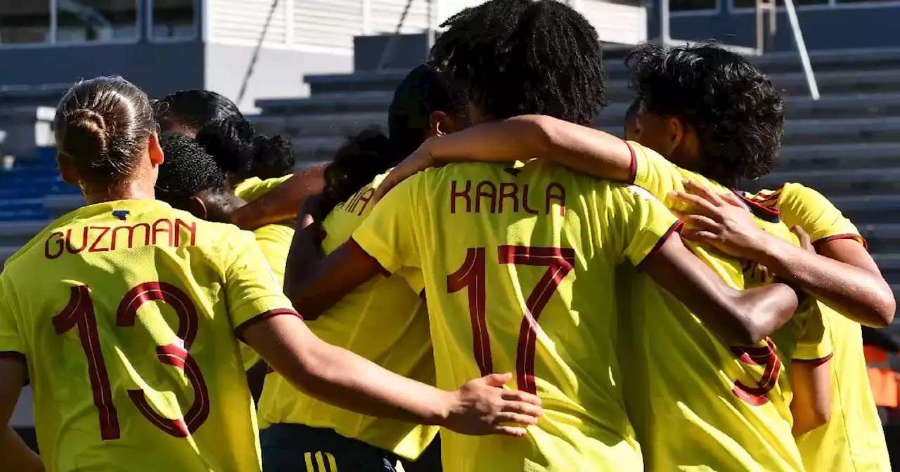 Selección Colombia femenina sufre tremenda goleada en encuentro con Francia