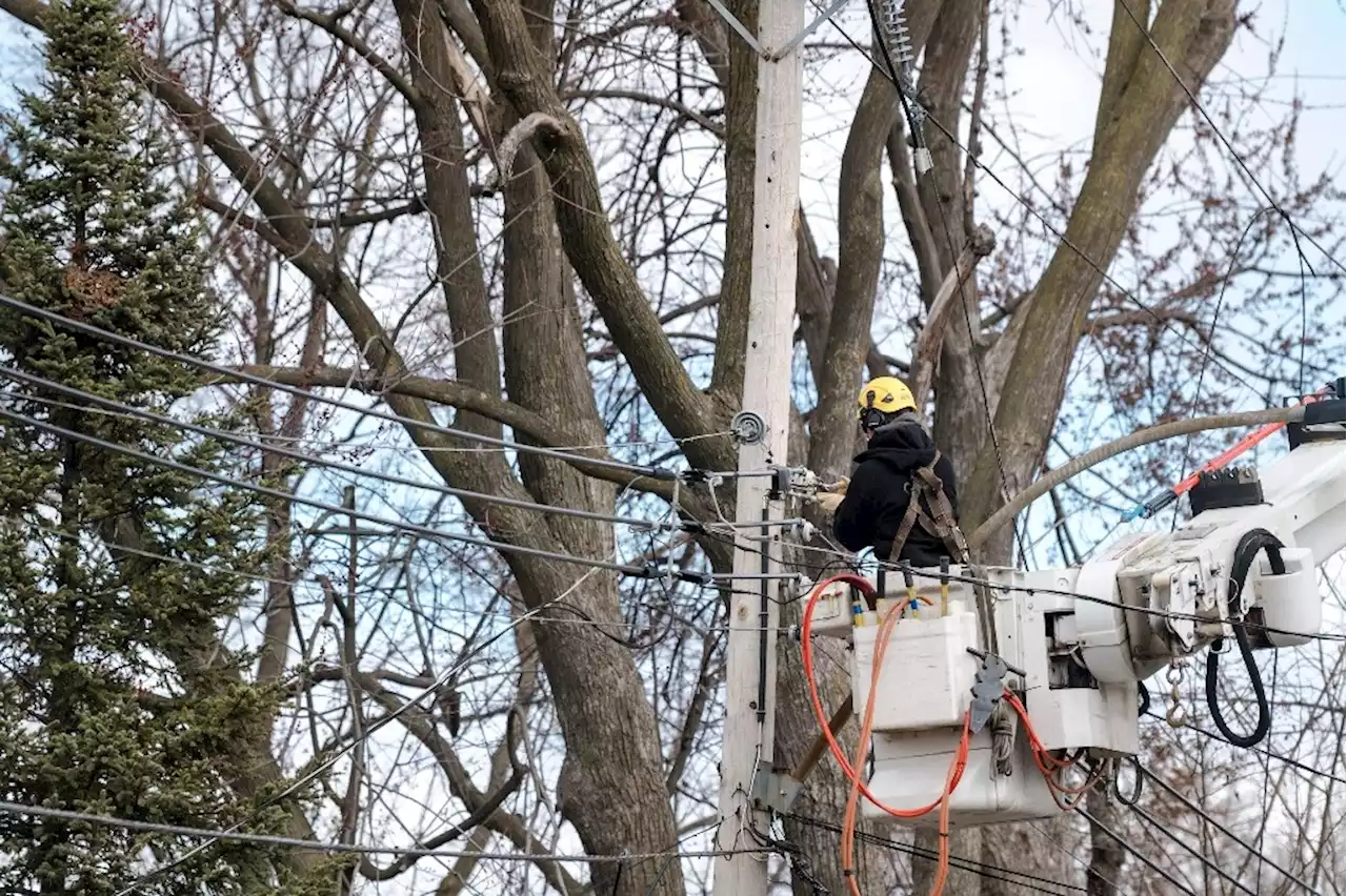 Aún sin electricidad unos 450 mil hogares en Canadá por tormenta de hielo