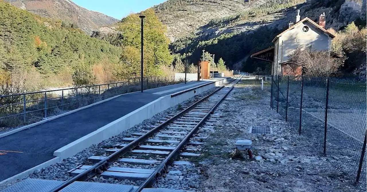 La Région Paca a prévu 100 millions d’euros d’investissement d’ici à 2026 sur la ligne des Chemins de fer de Provence entre Digne-les-Bains et Nice