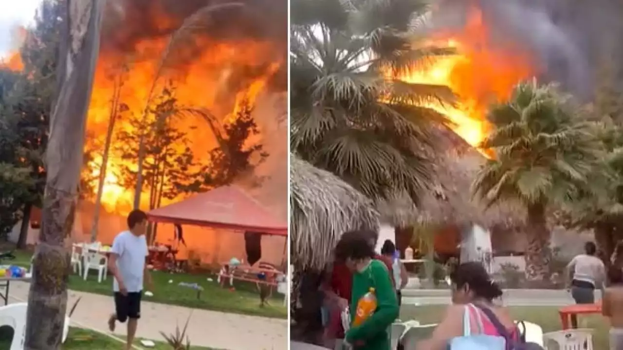 Otro siniestro en balneario: arde palapa en Kikapú