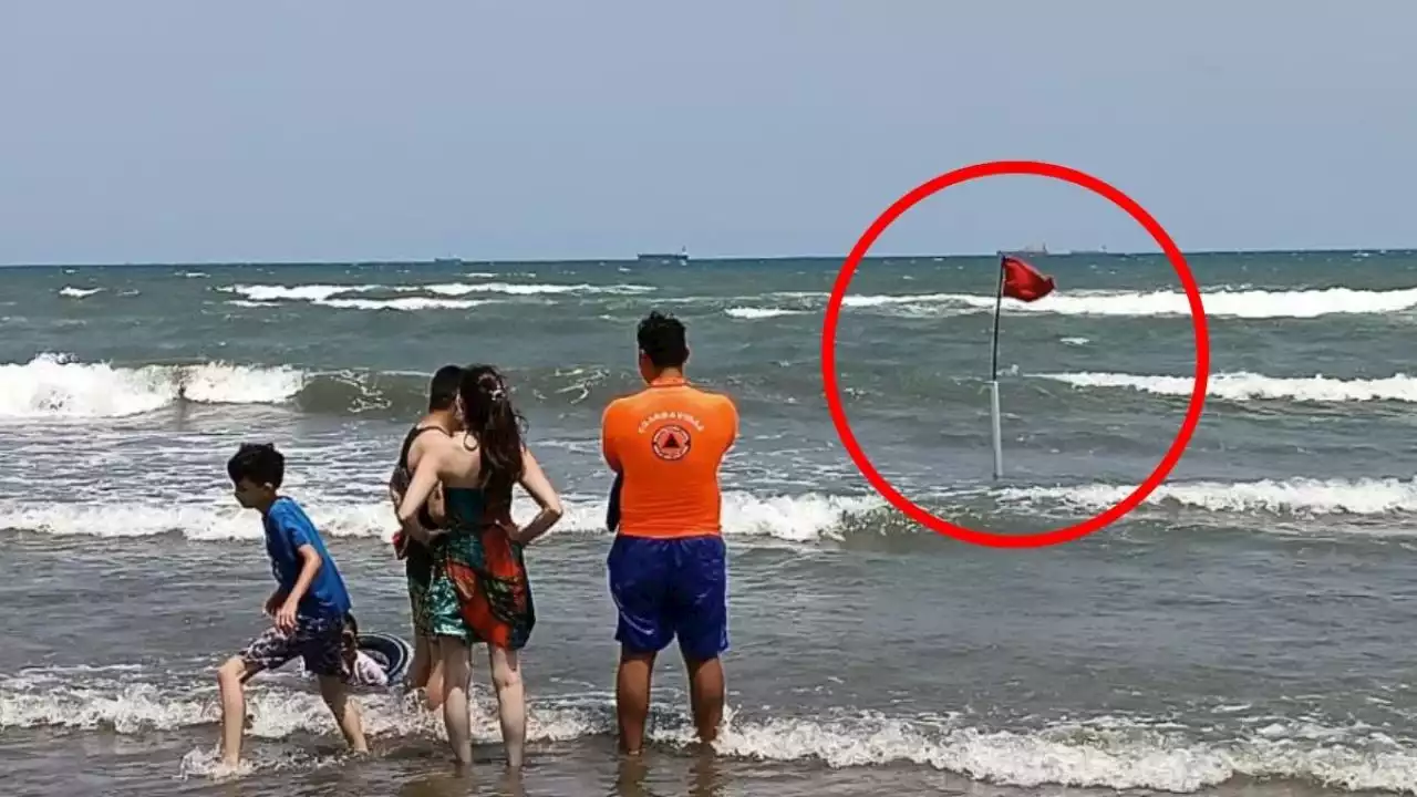 ¿Qué significan las banderas rojas en playas de Veracruz y Boca del Río?