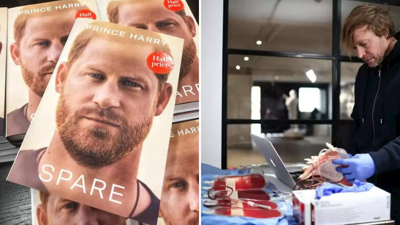 Russian artist to sell blood-smeared copies of Prince Harry's 'Spare' memoir in UK after Taliban 'chess-piece' comments