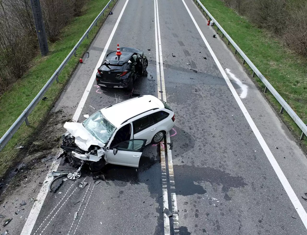 Malters: Unfall auf Schnellstrasse