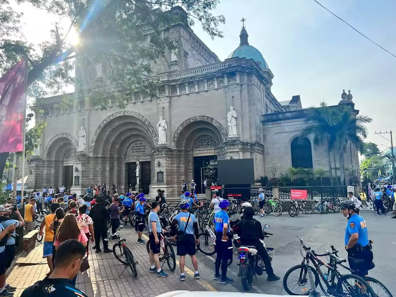 MPD conducts 'Bisikleta Iglesia' during Holy Week