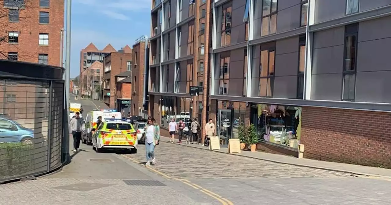 Apartment block sealed off in Manchester city centre