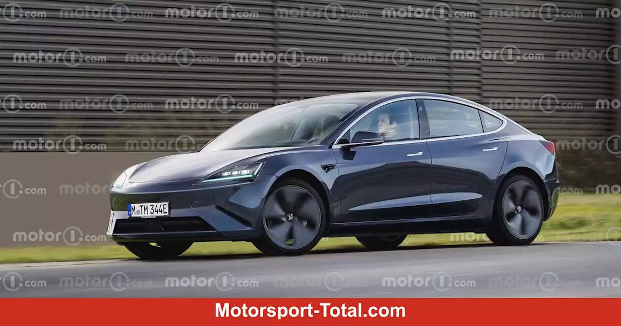 So könnte das neue Tesla Model 3 (2023) aussehen