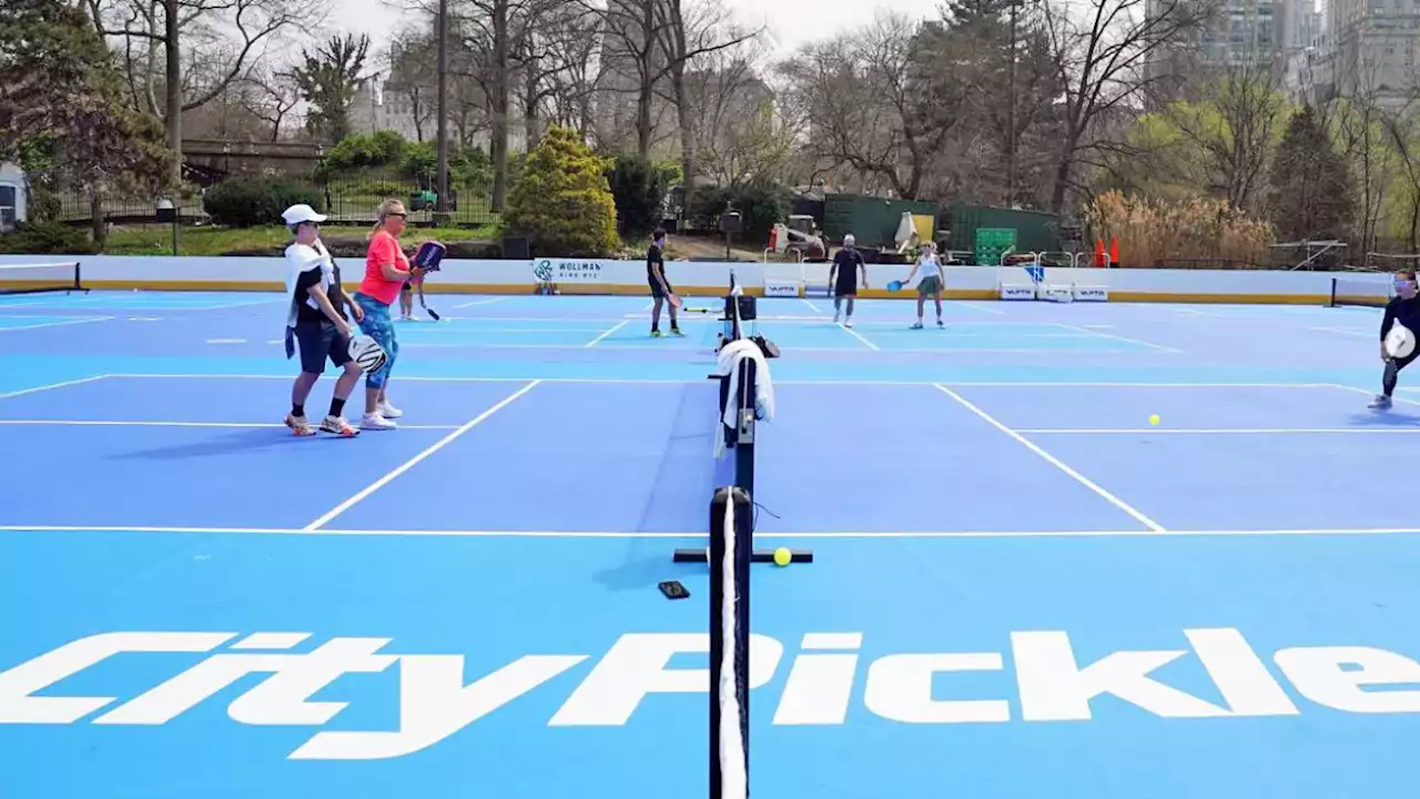 Central Park Is Now Home to Largest Pickleball Installation in Northeast