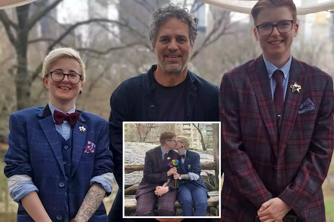 We planned a low-key, ‘nerdy’ wedding — then Mark Ruffalo showed up