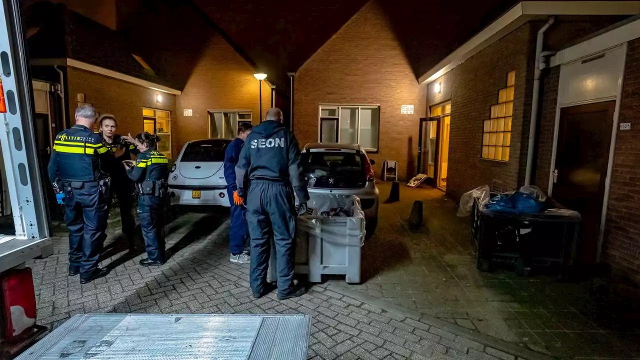 90 kilo amfetamine gevonden in huis, mannen gaan er via het dak vandoor