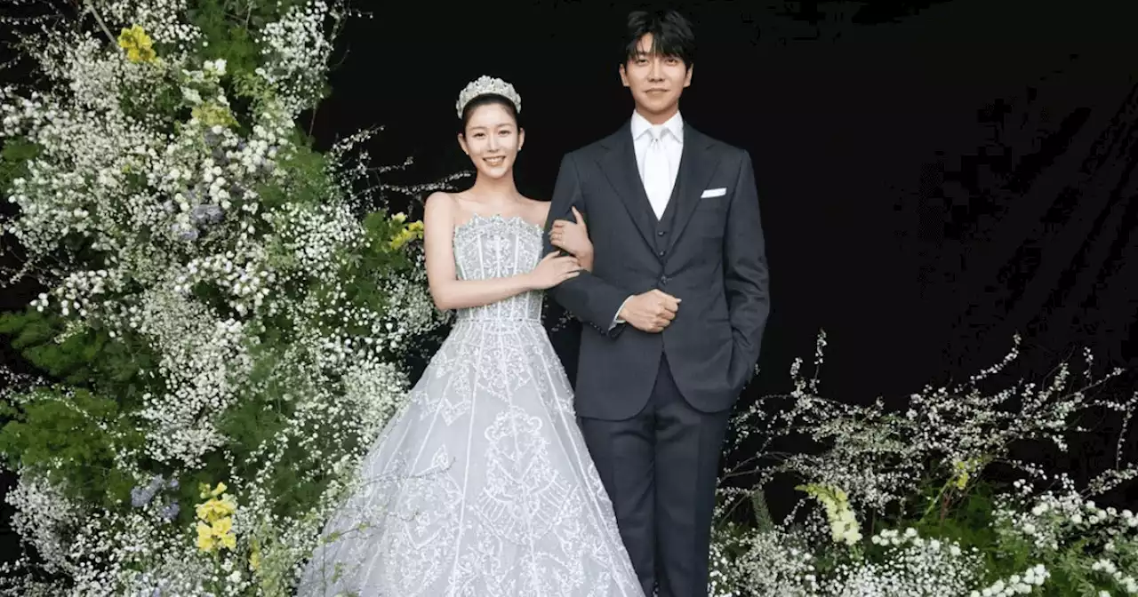 Lee Seung-gi and Lee Da-in tie the knot in private star-studded wedding ceremony