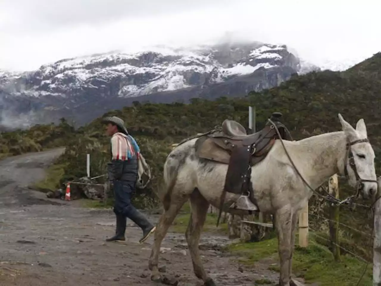 Así vive Murillo, el pueblo más cercano al nevado del Ruiz, la alerta