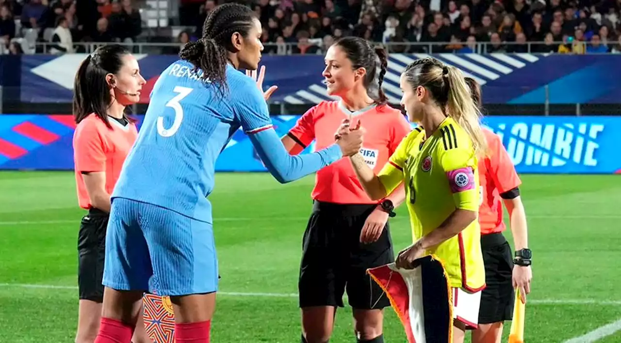 Colombia le empezó pintando la cara a Francia y terminó goleada en amistoso femenino - Pulzo