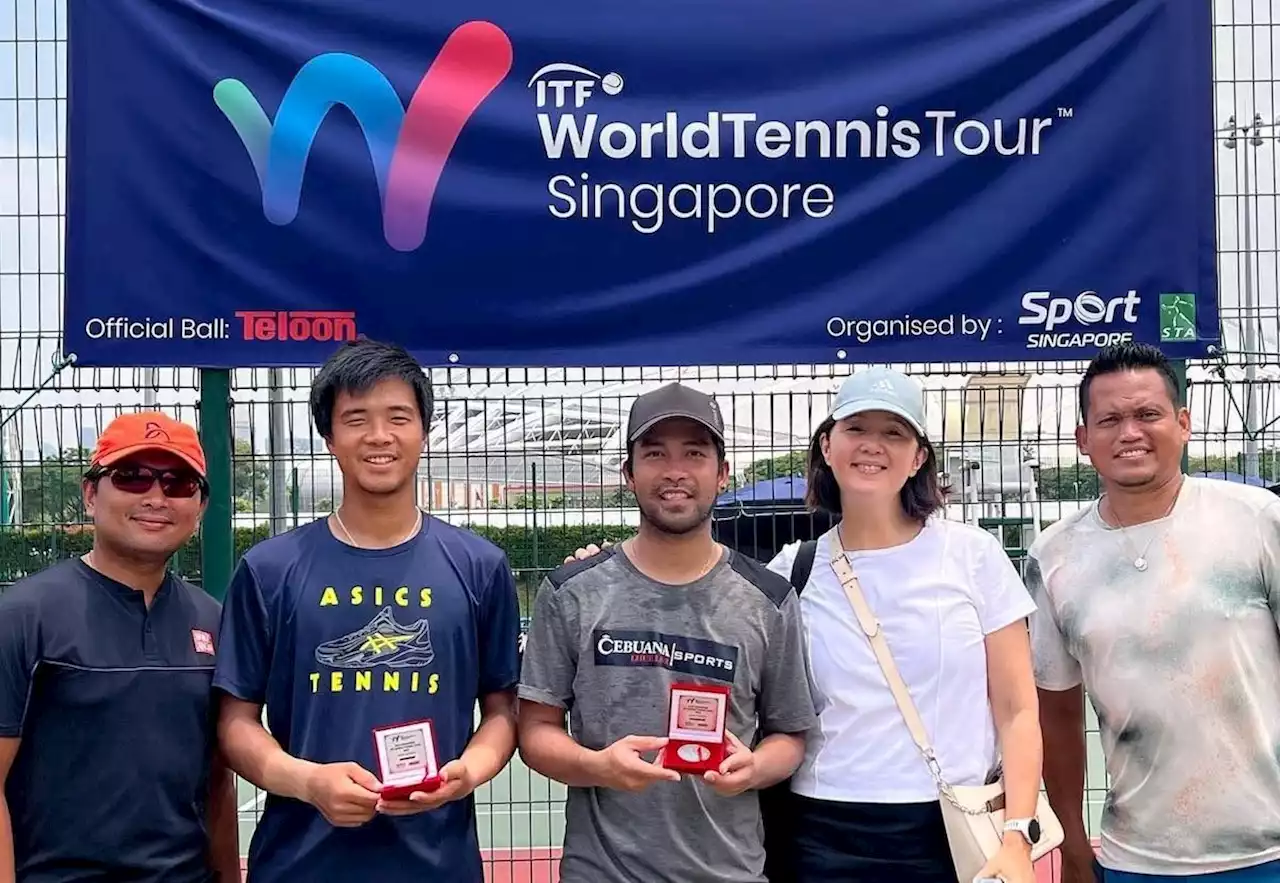 Alcantara, Chinese partner fall in ITF Singapore finals