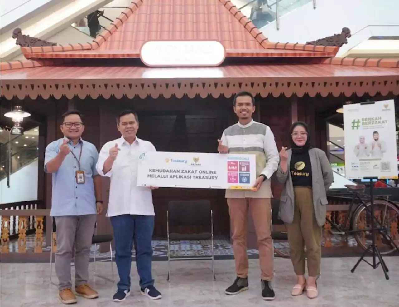 Baznas Gandeng Treasury Luncurkan Program 'TEKAD' |Republika Online