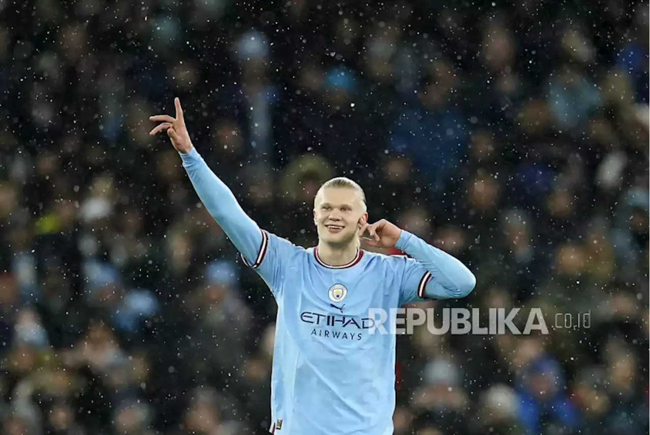 Guardiola Pastikan Erling Haaland Siap Dimainkan Lawan Southampton |Republika Online