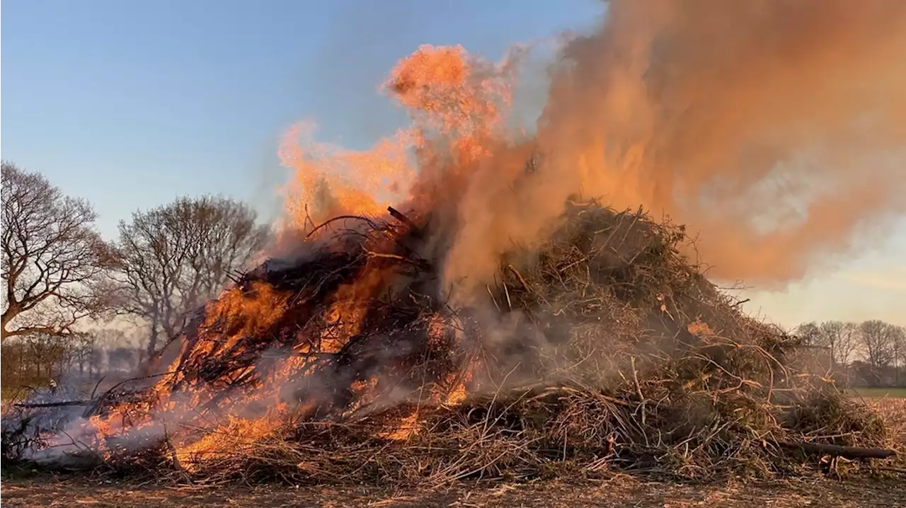 Op deze plekken in Drenthe branden de paasvuren