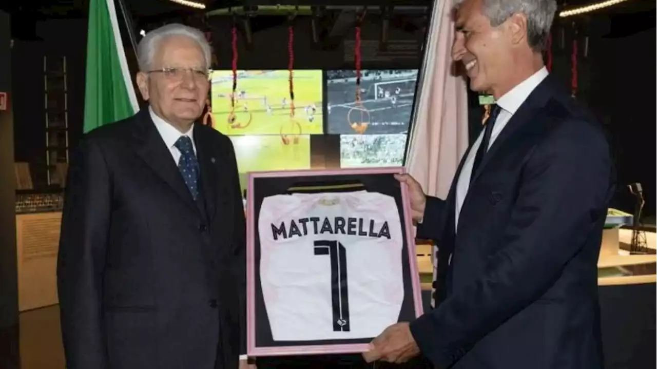 Palermo: il presidente della Repubblica Mattarella in visita al Barbera e al Museo