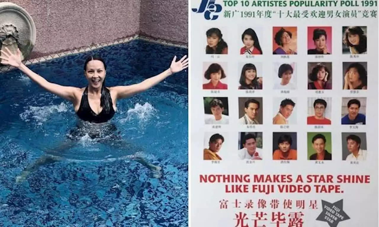 'Nostalgic' Aileen Tan shares 1991 poster of Top 10 Artistes Popularity Poll days before Star Awards