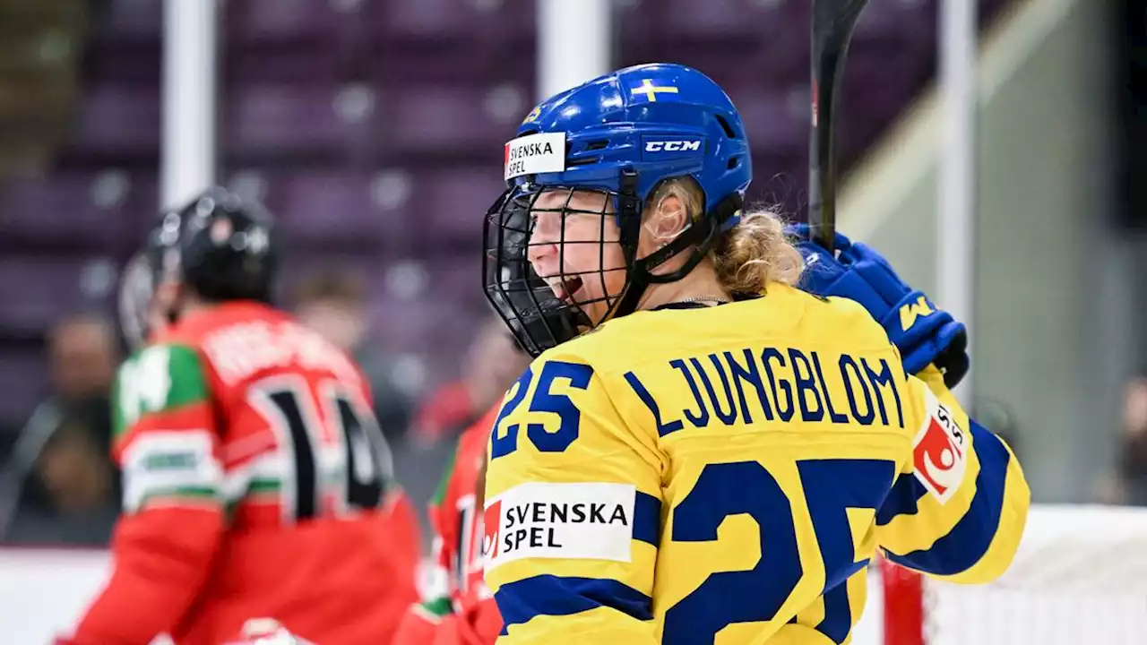 Ishockey: Ishockey-VM – Sverige möter Ungern