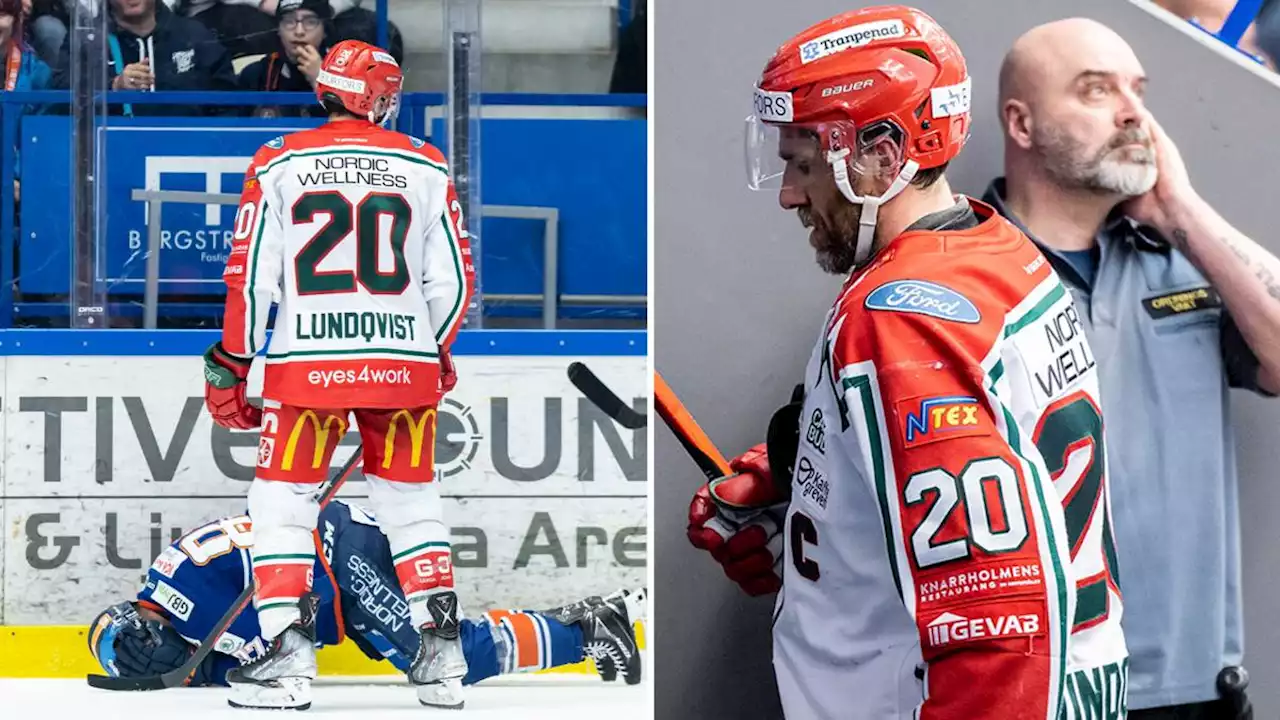 Ishockey: Matchstraff på Joel Lundqvist när Frölunda föll