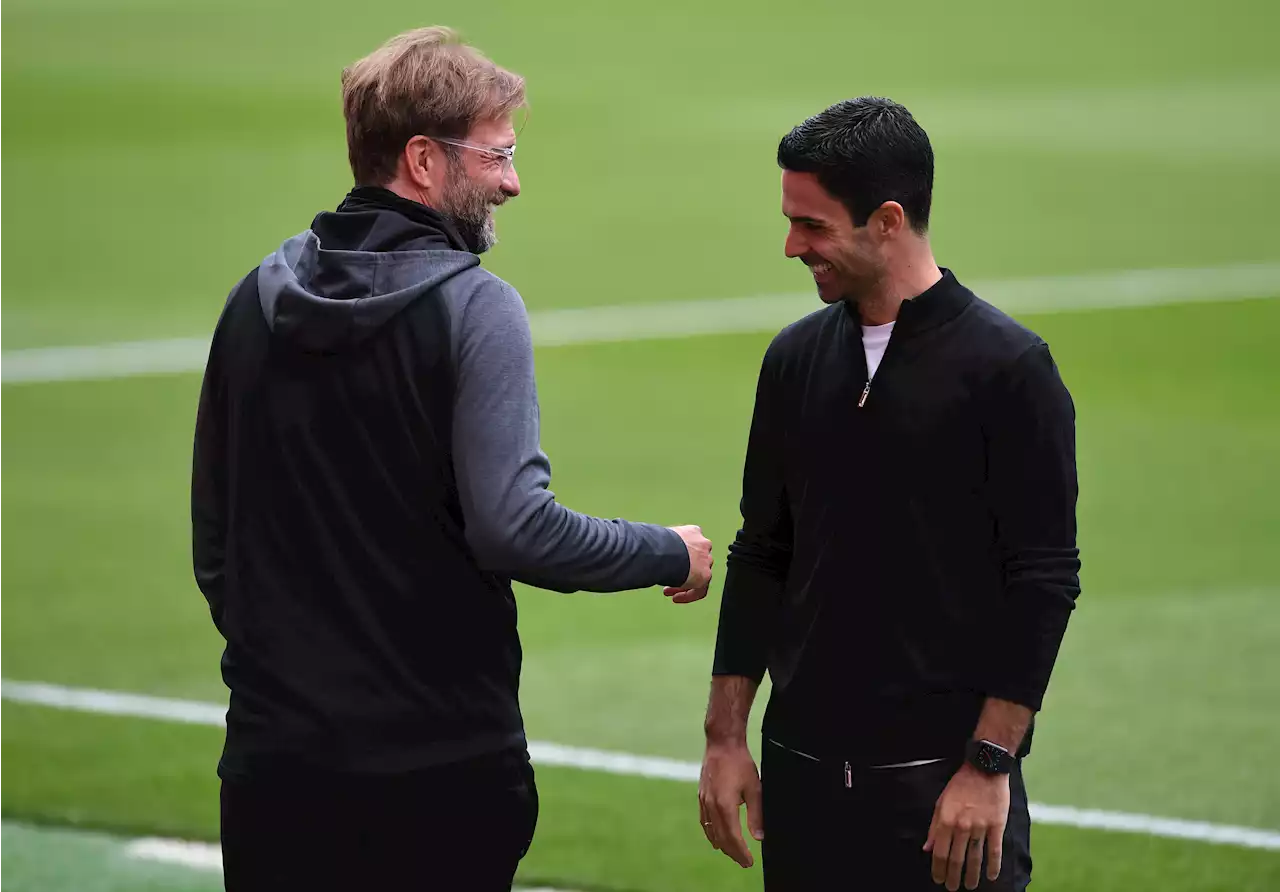 Arteta reveals Klopp inspiration despite touchline scuffle at Anfield last term