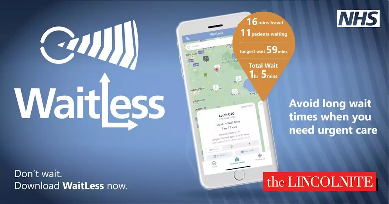 New NHS app to help people WaitLess for urgent and emergency care