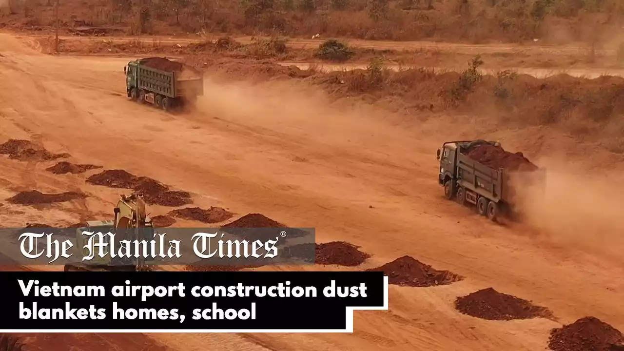 Vietnam airport construction dust blankets homes, school - video Dailymotion