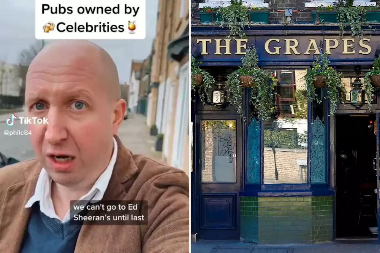 Man reveals best UK pubs owned by celebs including Idris Elba and Ed Sheeran