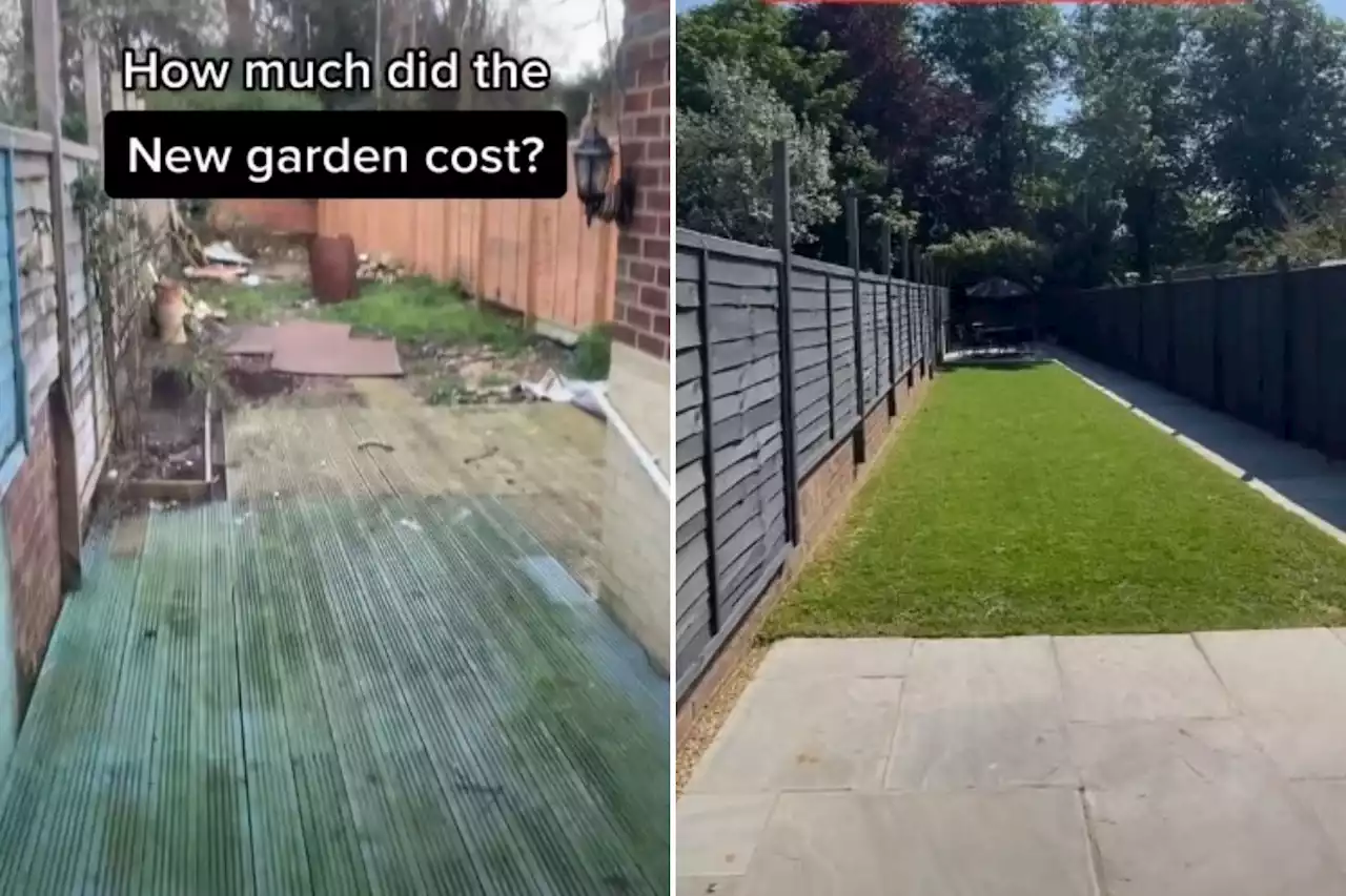 Property developer transforms unruly garden, but people all say the same thing