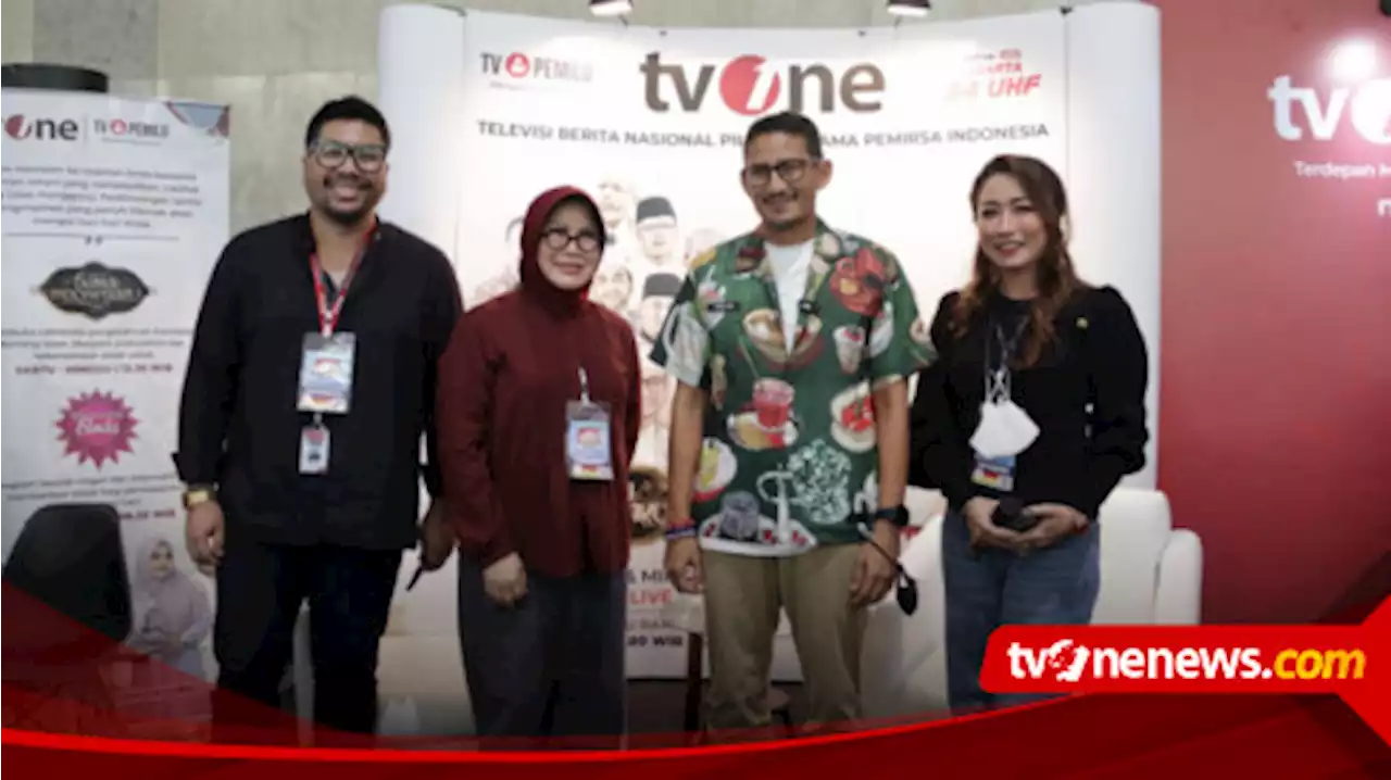 Akhir Pekan, Menparekraf Sandiaga Uno Kunjungi Jakcloth Ramadhan 2023 dan Sambangi Both tvOne