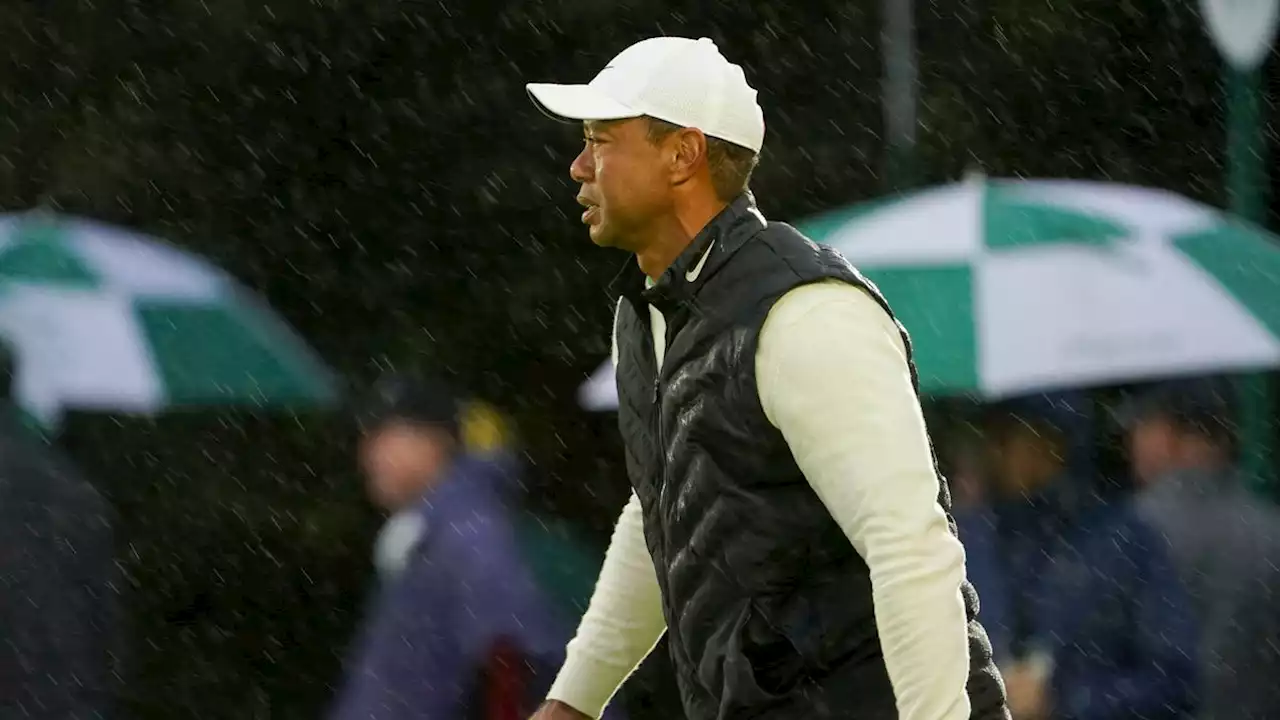 Masters 2023 leaderboard: Tiger Woods' second round resumes, live updates Saturday at Augusta