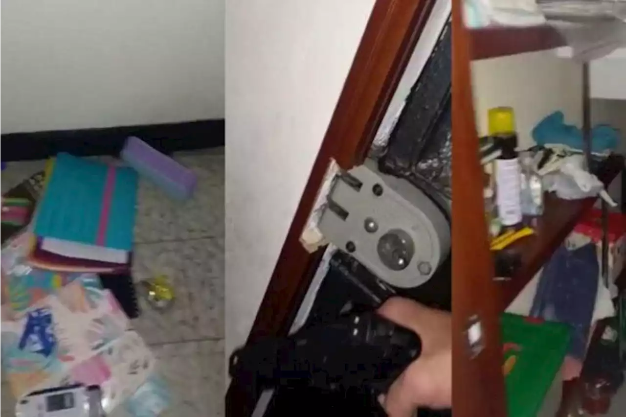 Salieron de vacaciones y se les metieron los ladrones a la casa, en Floridablanca