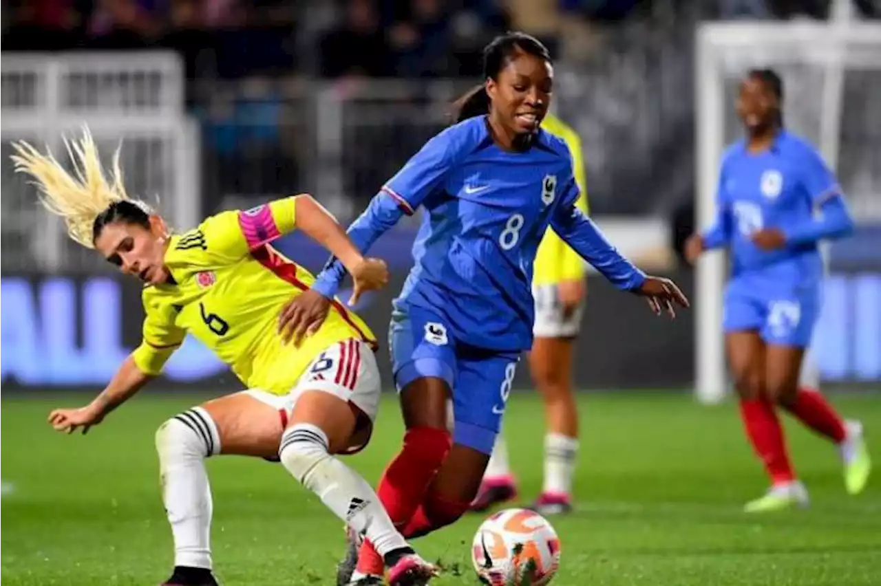 Francia goleó a la Selección Colombia femenina que se alista para el Mundial