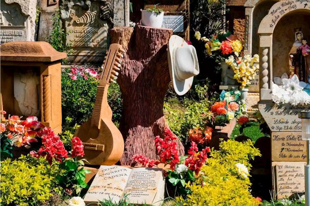 Un museo al aire libre, así es el cementerio de Barichara en Santander