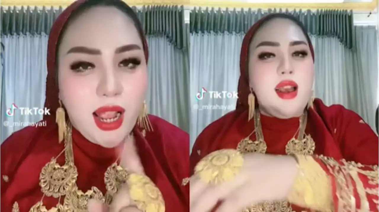 Setelah Beli Tas Emas Rp553 Juta, Mira Hayati Kini Pamer Beli Kalung Rp 259 Juta