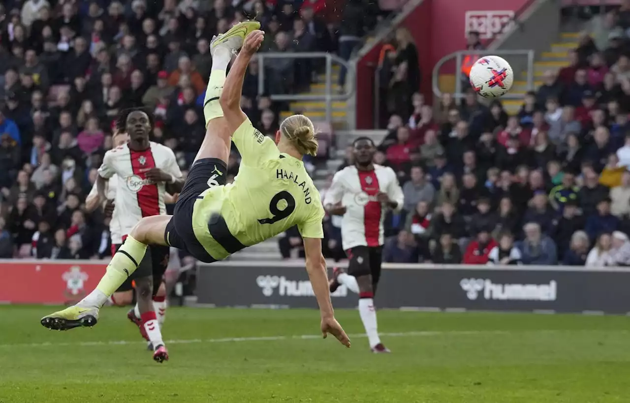 Erling Haaland régale encore avec un ciseau retourné en haute altitude