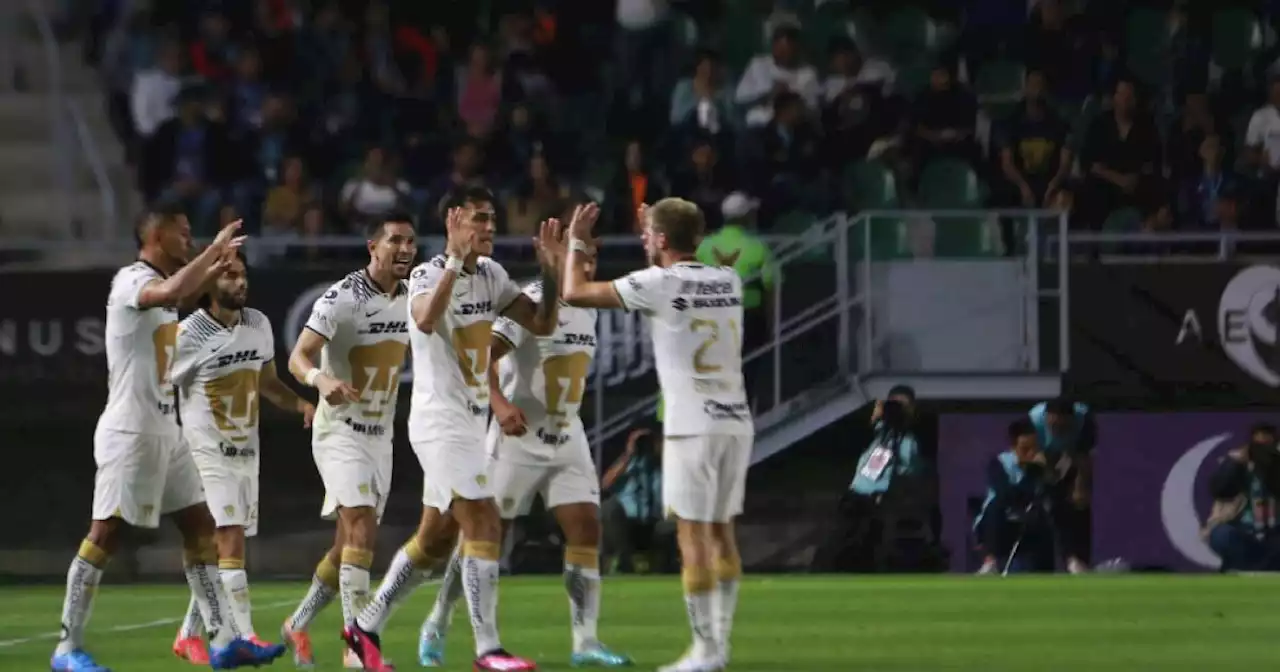 Pumas vence al Atlético de San Luis en el debut de Mohamed