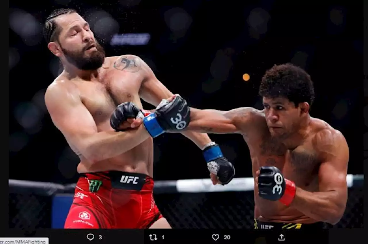 Hasil UFC 287 - Hujan Pukulan, Gilbert Burns Pecundangi Jorge Masvidal di Kandangnya - Bolasport.com