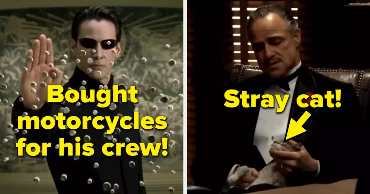 16 Delightfully Wholesome Behind-The-Scenes Facts About Otherwise Not-So-Wholesome Movies