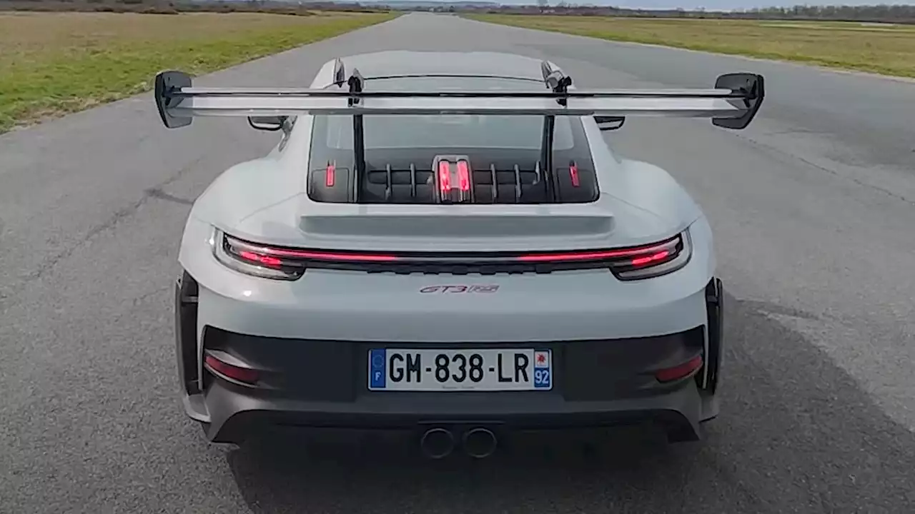 This Is What It Is Like Driving A Porsche 911 GT3 RS To 163 MPH | Carscoops